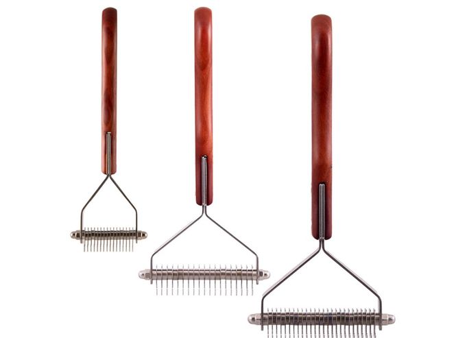 Huvudbild Small Dematting Coat Rake - 16 Blades, Dezynadog