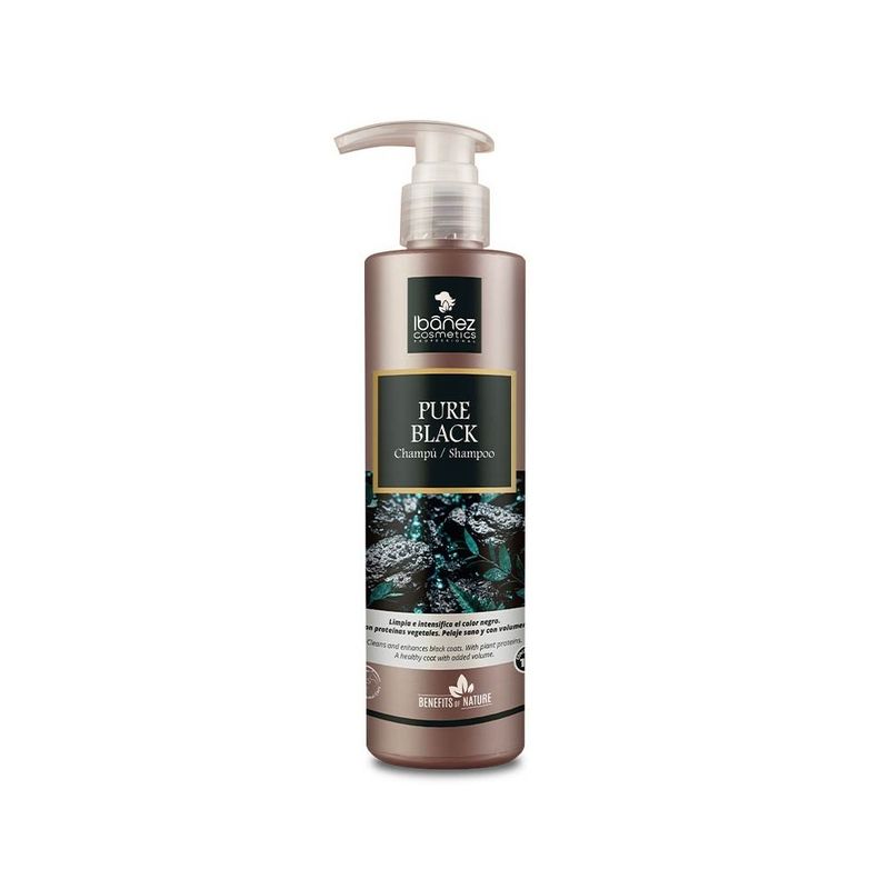 Pure Black Shampoo 500 ml, Ibanez
